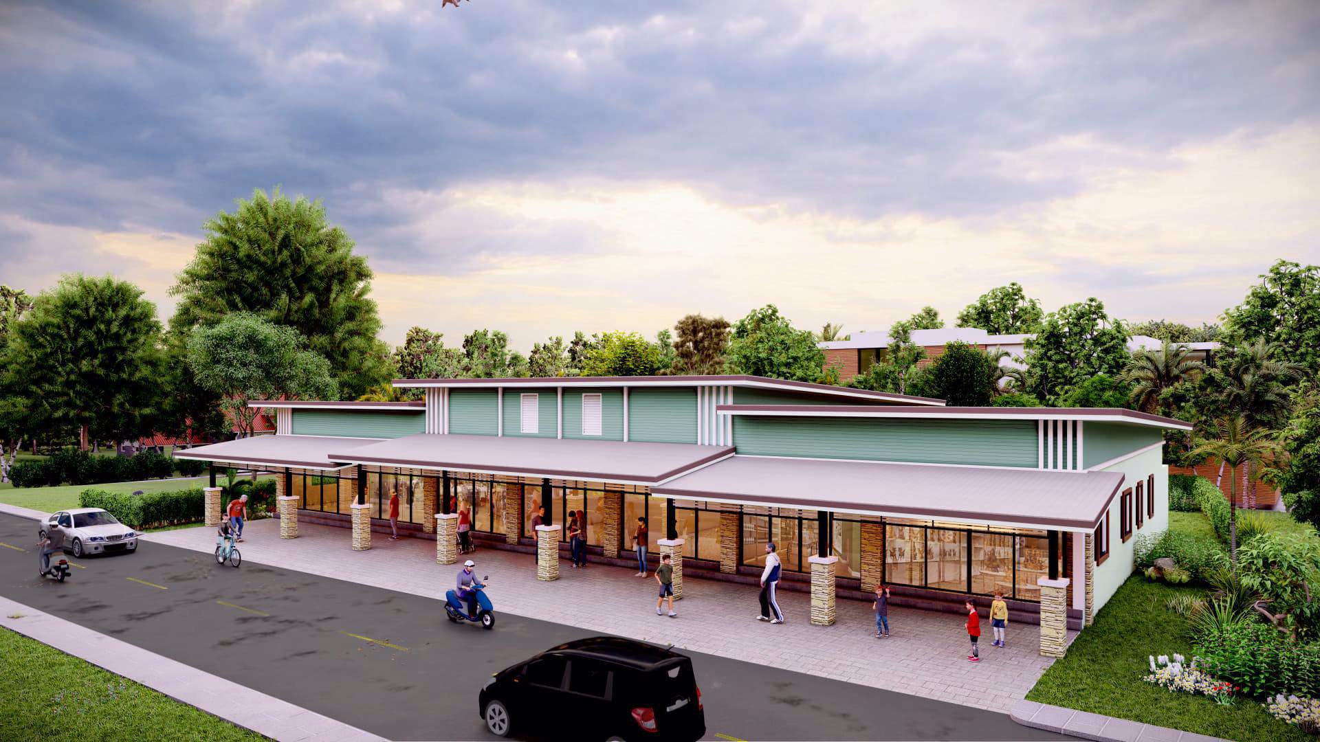 ขายอาคารพาณิชย์ชั้นเดียว-1-ห้องนอน-1-ห้องน้ำ-จำนวน-7-ยูนิต