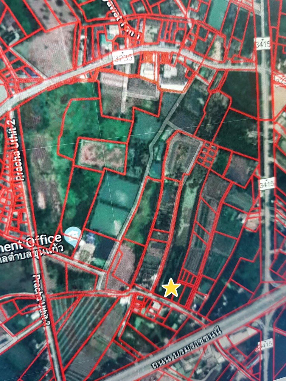 ที่ดินเปล่าติดทางสาธารณะ-376-ตรว-89-ลบ-ทำเลดี-ใกล้แหล่งความเจริญ-พุทธมณฑลสาย7-อสามพราน-จนครปฐม