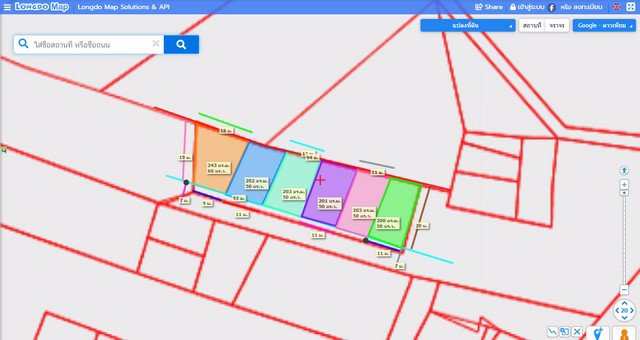ที่ดินแบ่งขาย-แปลงละ-50-ตารางวา-หน้ากว้าง-11เมตร-ใกล้กับถนนตัดใหม่-ซอยข้างโรงเรียนหญิง-ทางไปไร่เหนือ