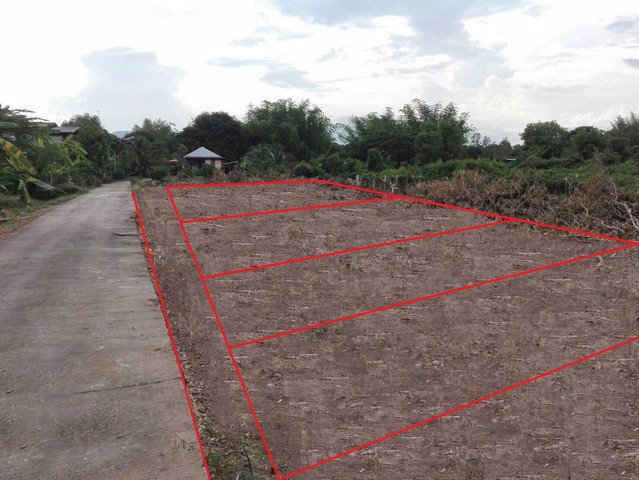 ที่ดินแบ่งขาย-แปลงละ-50-ตารางวา-หน้ากว้าง-11เมตร-ใกล้กับถนนตัดใหม่-ซอยข้างโรงเรียนหญิง-ทางไปไร่เหนือ