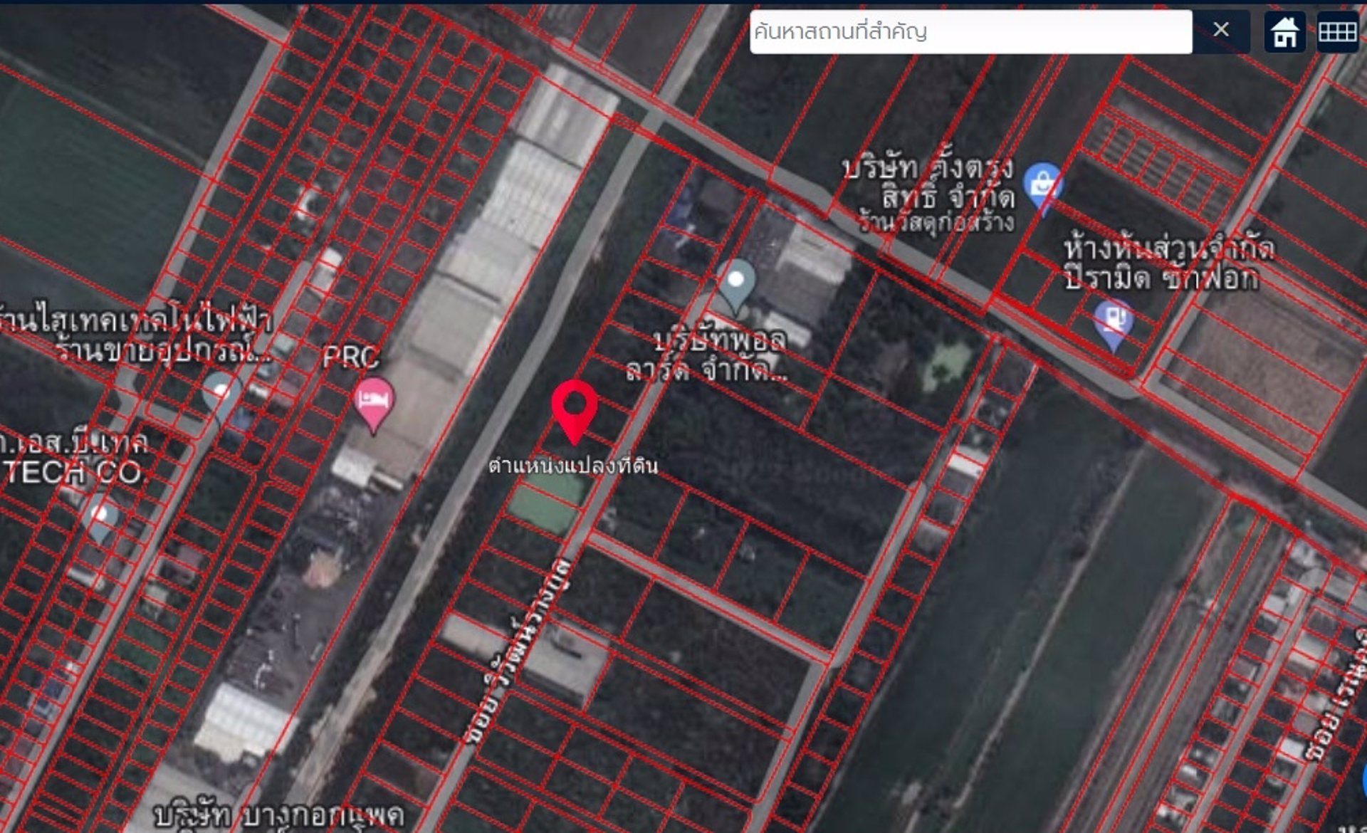 ขายที่ดินตลาดหลุมแก้ว-จปทุมธานี-381-ตารางวา-2-แปลง-โฉนดติดกัน