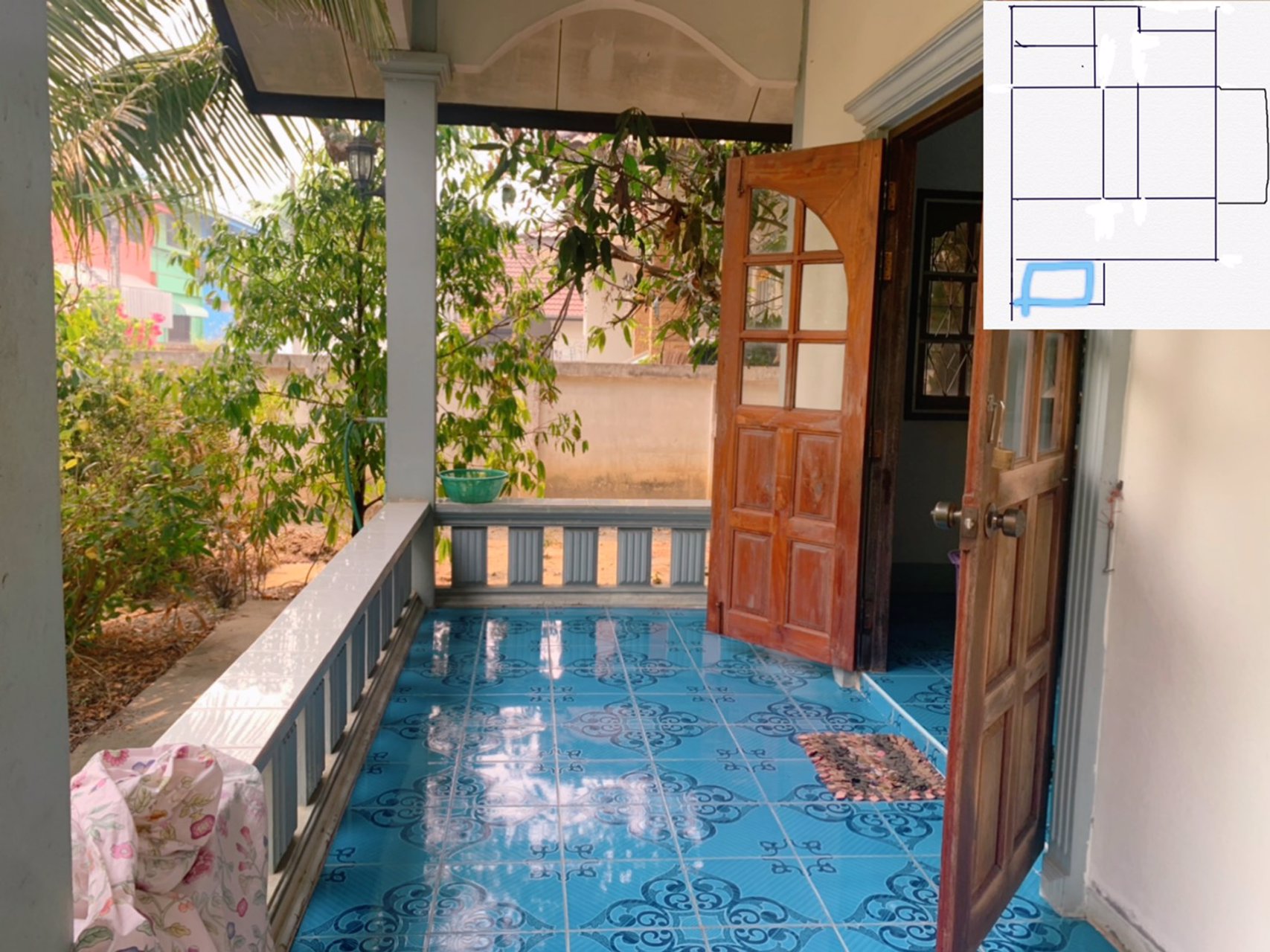 ขายบ้านชั้นเดียว-3490000-บาท-128-ตารางวา-สันทราย-ห่างจากเซ็นทรัลเฟส4-กม