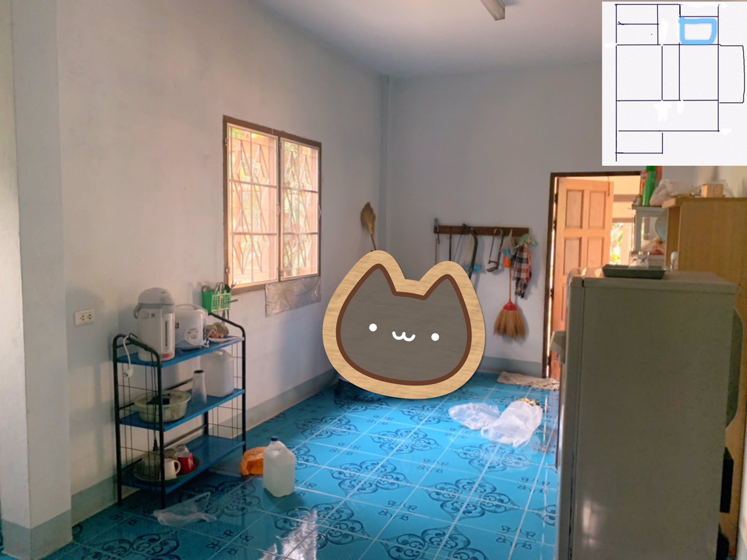 ขายบ้านชั้นเดียว-3490000-บาท-128-ตารางวา-สันทราย-ห่างจากเซ็นทรัลเฟส4-กม