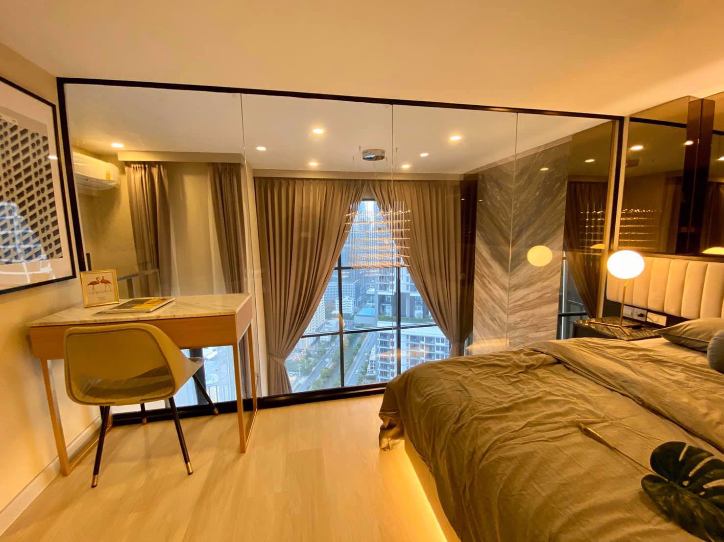 เช่า-knightsbridge-prime-สาทร-duplex-1-bed-fl38-ใกล้-bts-ช่องนนทรี-แต่งสวย-30000-บาท