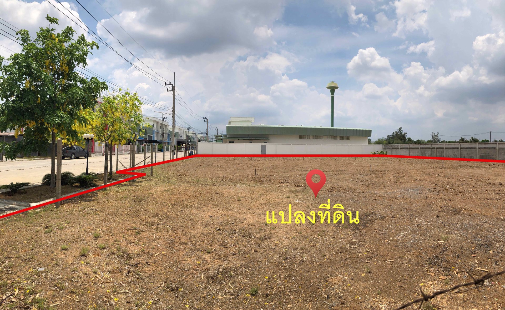 ให้เช่าที่ดิน-2-ไร่-รังสิตคลอง-7-ในโครงการอริยทรัพย์-แฟคตอรี-ใกล้ศูนย์กระจายสินค้าบิ๊กซี