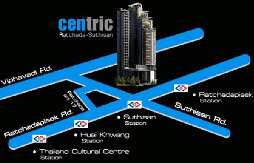 ให้เช่า-centric-รัชดา-สุทธิสาร-มีเครื่องซักผ้า-เช่า-12500-
