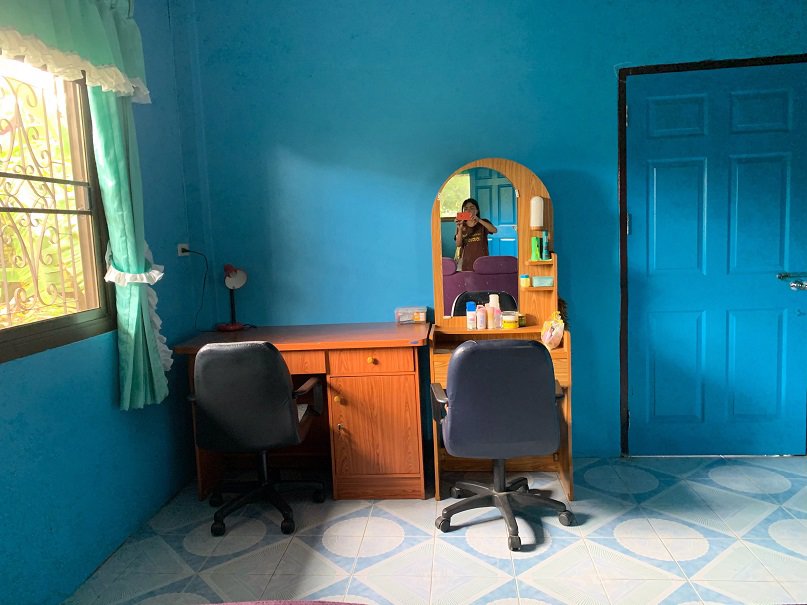 ขายบ้านเดี่ยวชั้นเดียว-เนื้อที่-112-ตารางวา-พร้อมเฟอนิเจอร์ครบชุด-แม่สรวย-เชียงราย