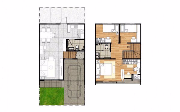 ให้เช่าทาวน์โฮม-2-ชั้น-พฤกษาวิลล์-ศรีสมาน-จอดรถสะดวก-เฟอร์นิเจอร์ครบทุกห้อง-ติดโรบินสัน-ปากเกร็ด