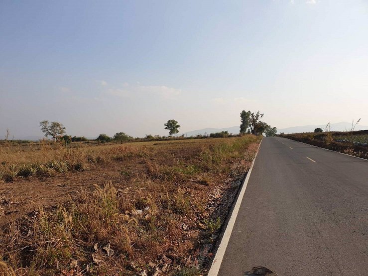 แบ่งขาย-ที่ดินเปล่า-เนื้อที่-78-ไร่-ราคาขายขั้นต่ำ-2200-บาท-ต่อตรว-แม่จัน-เชียงราย