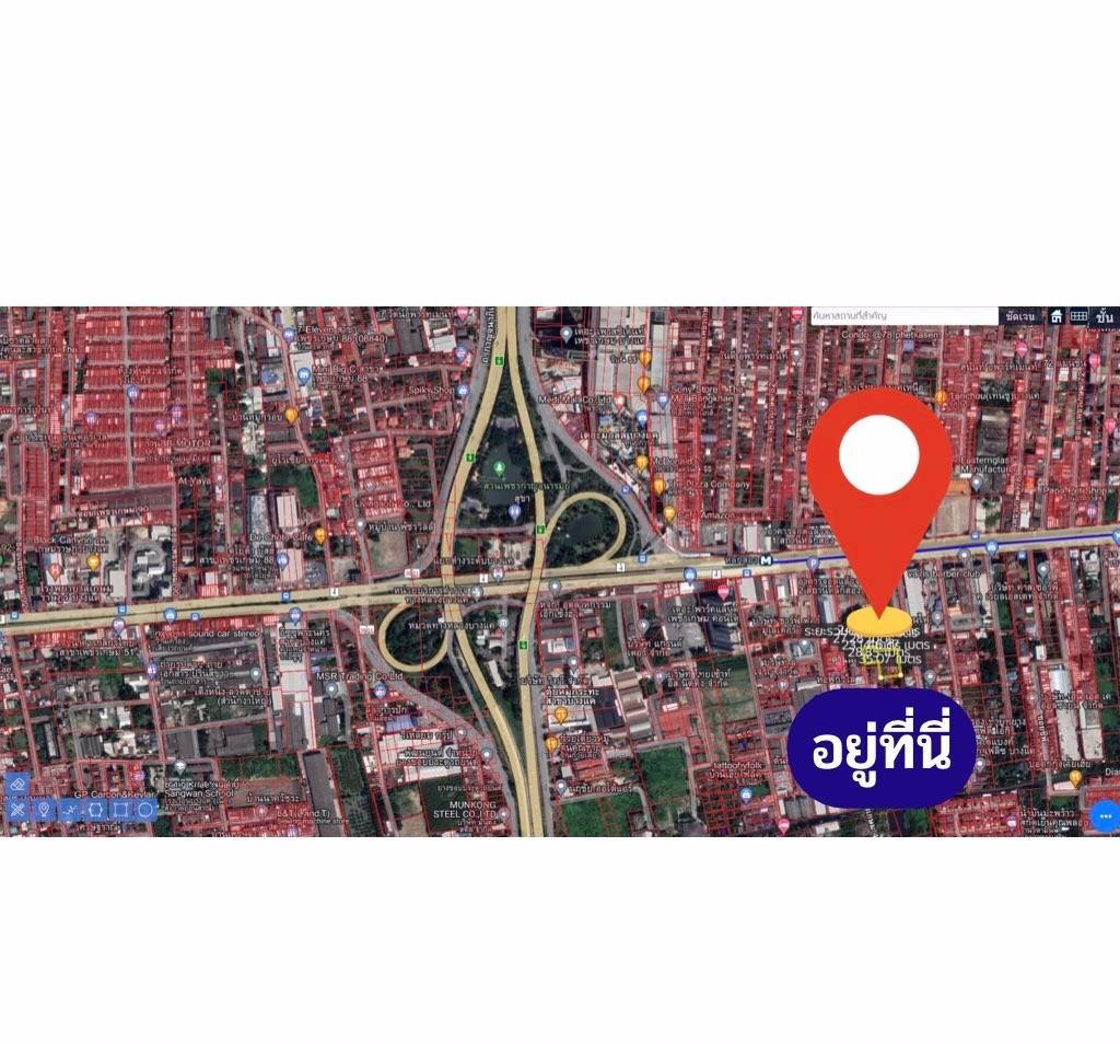 ขายที่ดินเปล่าแถมสิ่งปลูกสร้างตรงข้ามเดอะมอลล์บางแค