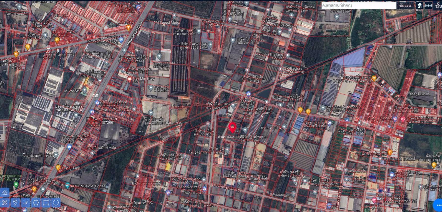 ด่วนถูกจริง-ขายที่เปล่าติดถนนผังสีม่วง-อำเภอกระทุ่มแบน