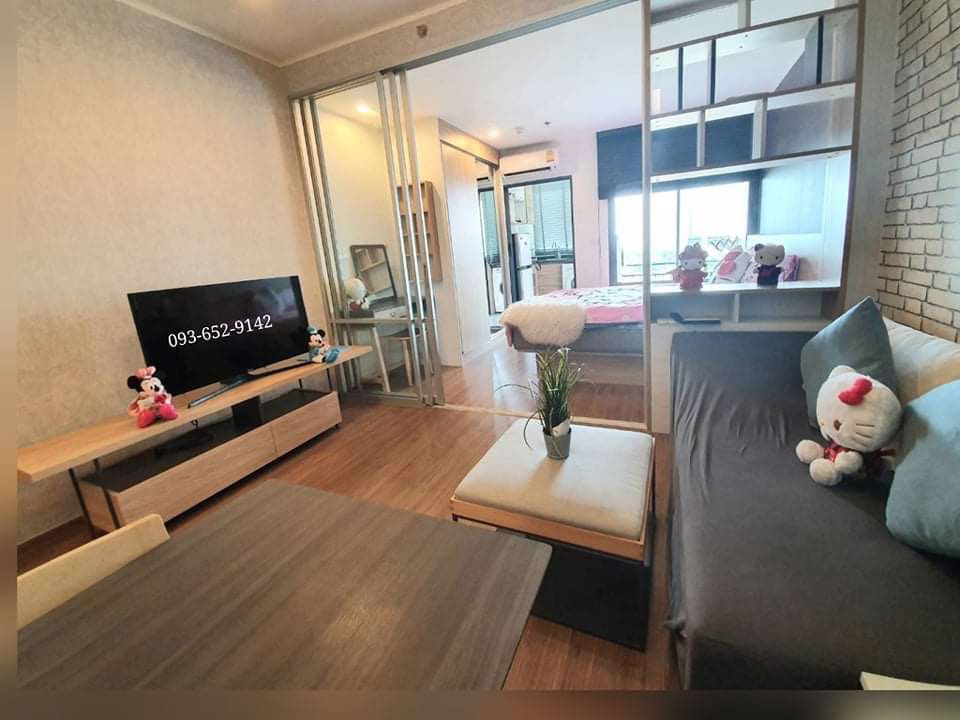 ให้เช่าคอนโด-u-delight-residences-riverfront-rama-3-35-ตรม-12500-ต่อเดือน-วิวแม่น้ำ-
