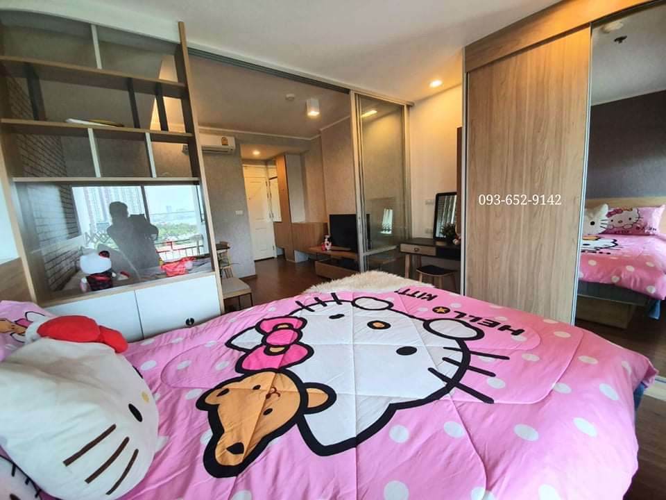 ให้เช่าคอนโด-u-delight-residences-riverfront-rama-3-35-ตรม-12500-ต่อเดือน-วิวแม่น้ำ-