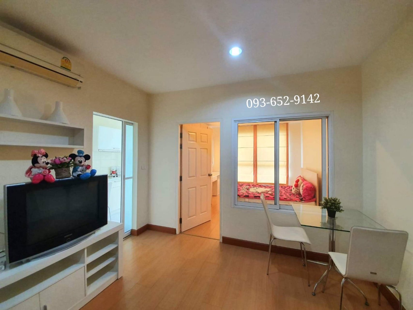 ให้เช่าคอนโด-life-ท่าพระ-45-ตรม-8500-ต่อเดือน-ห้องกว้างมาก-ห่าง-bts-ตลาดพลู-200-ม