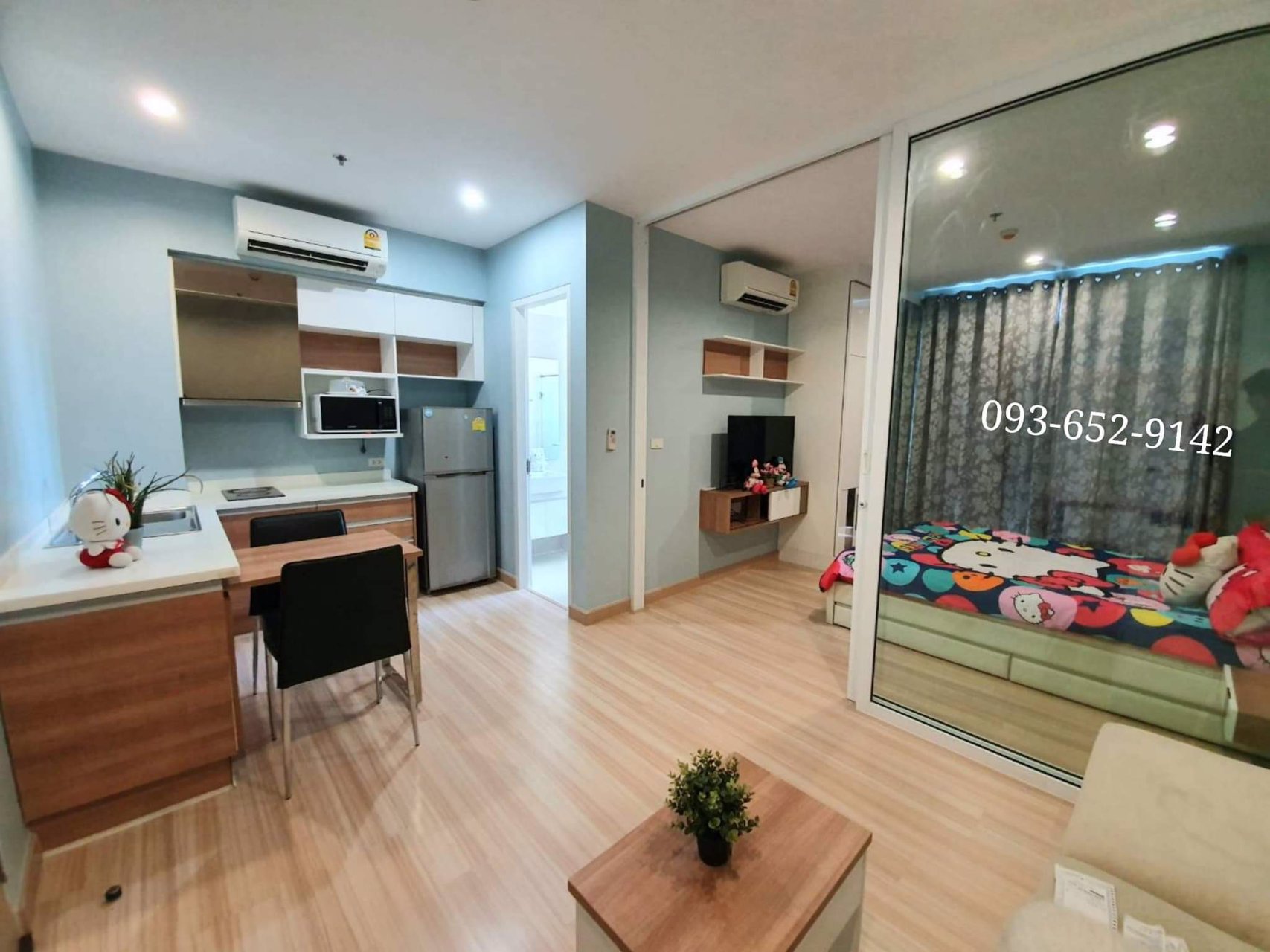 ให้เช่าคอนโด-the-hotel-service-condo-35-ตรม-8500-ต่อเดือน-ติด-mrtบางกระสอ