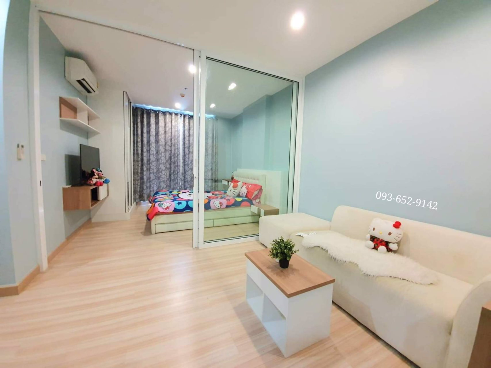 ให้เช่าคอนโด-the-hotel-service-condo-35-ตรม-8500-ต่อเดือน-ติด-mrtบางกระสอ