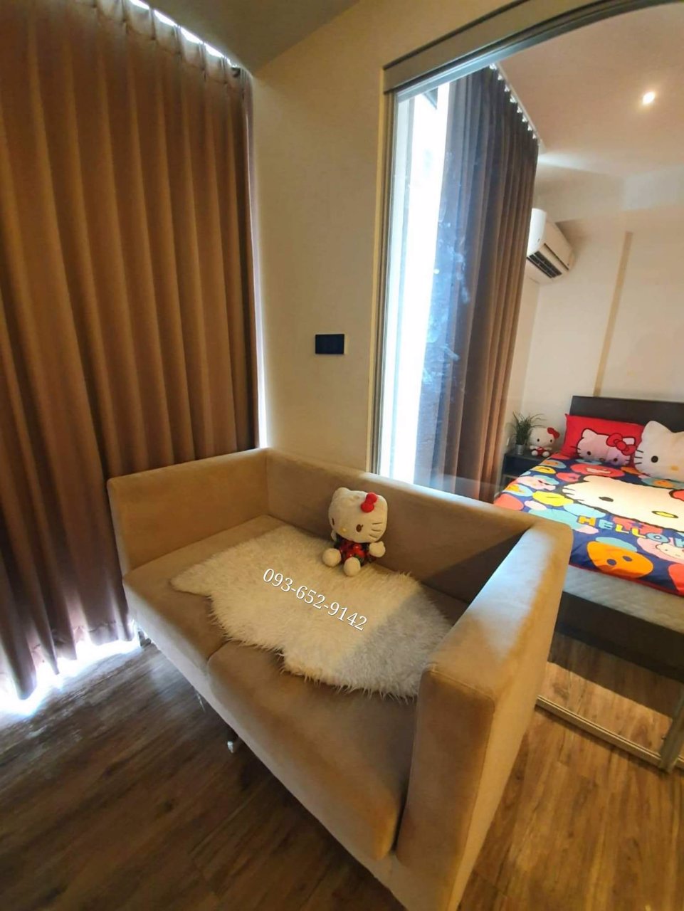 ให้เช่า-parque-พุทธบูชา48-7000-ต่อเดือน-ห้องสวย-มีกระจกแต่งตัวบานใหญ่มาก-ติด-มบางมด