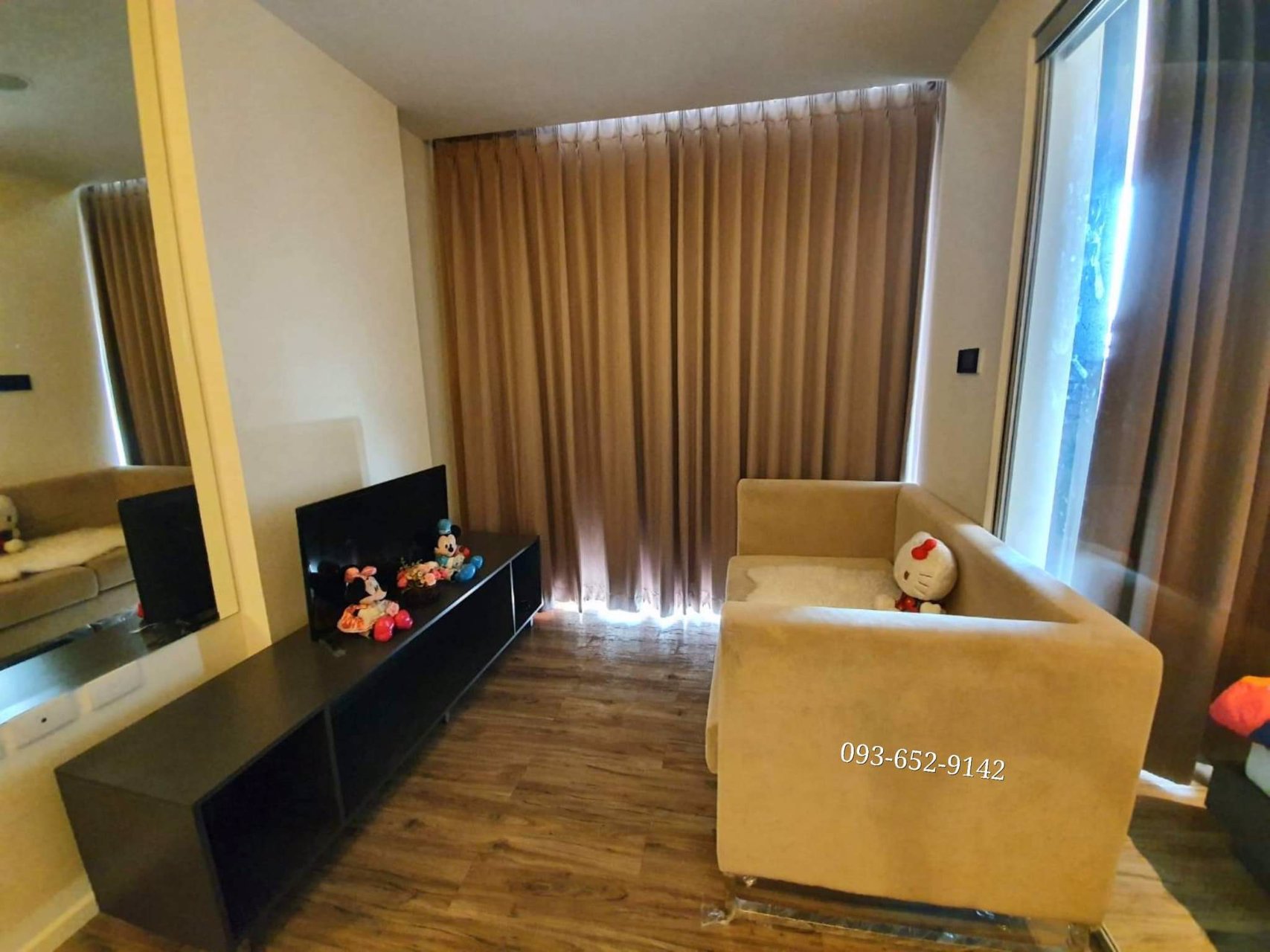 ให้เช่า-parque-พุทธบูชา48-7000-ต่อเดือน-ห้องสวย-มีกระจกแต่งตัวบานใหญ่มาก-ติด-มบางมด