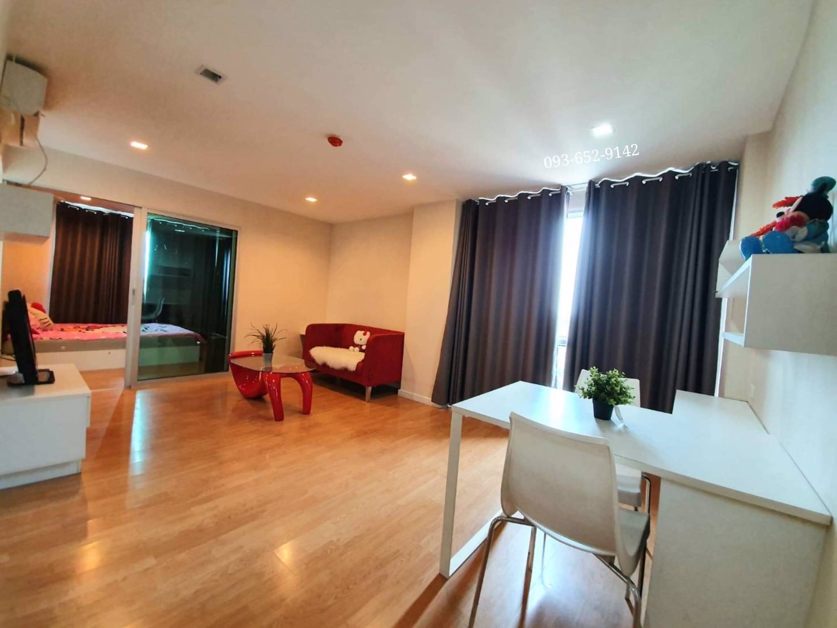 ให้เช่าคอนโด-casa-รัชดา-ท่าพระ-45-ตรม-9500-ต่อเดือน-ห้องสวยมาก-ติด-bts-ตลาดพลู