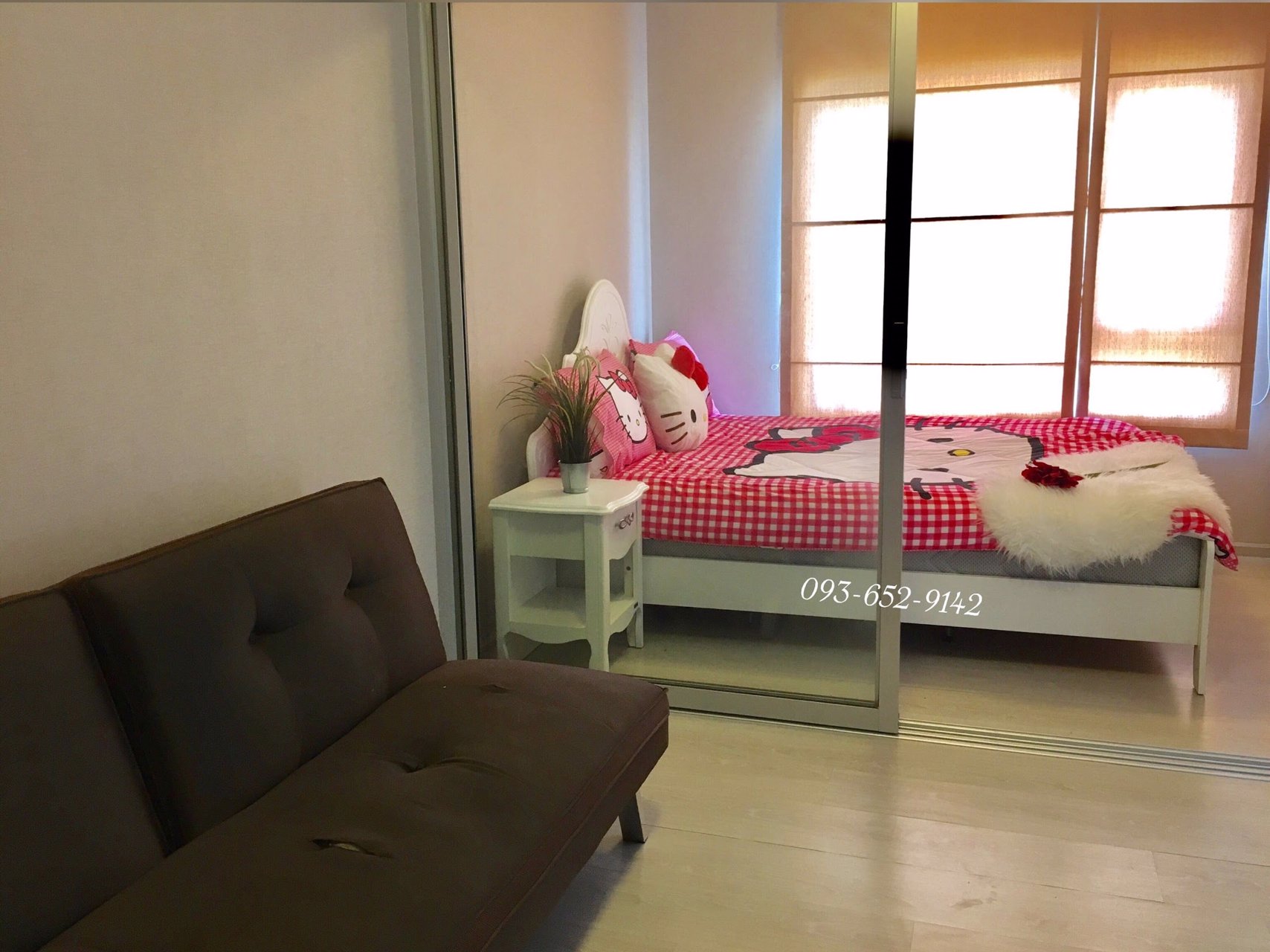 🐝🐝🐝-ให้เช่าคอนโด-plum-condo-พระราม2-5500-ต่อเดือน-ห้องสวยแนววินเทจ-วิวสระว่ายน้ำ