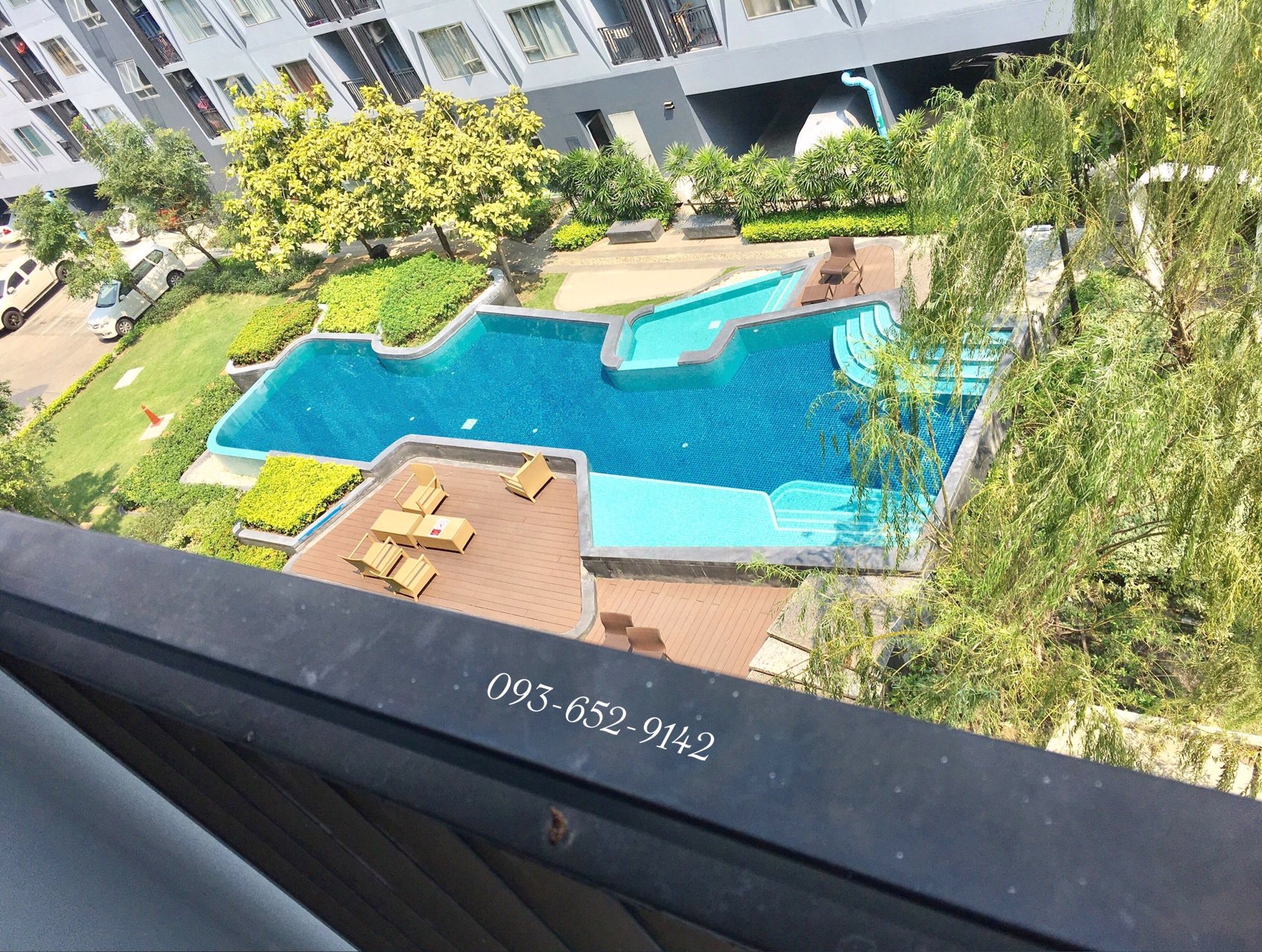 🐝🐝🐝-ให้เช่าคอนโด-plum-condo-พระราม2-5500-ต่อเดือน-ห้องสวยแนววินเทจ-วิวสระว่ายน้ำ