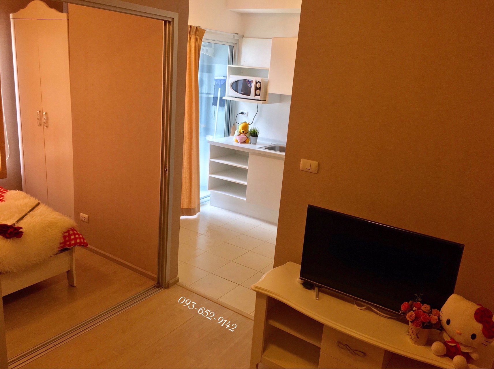 🐝🐝🐝-ให้เช่าคอนโด-plum-condo-พระราม2-5500-ต่อเดือน-ห้องสวยแนววินเทจ-วิวสระว่ายน้ำ