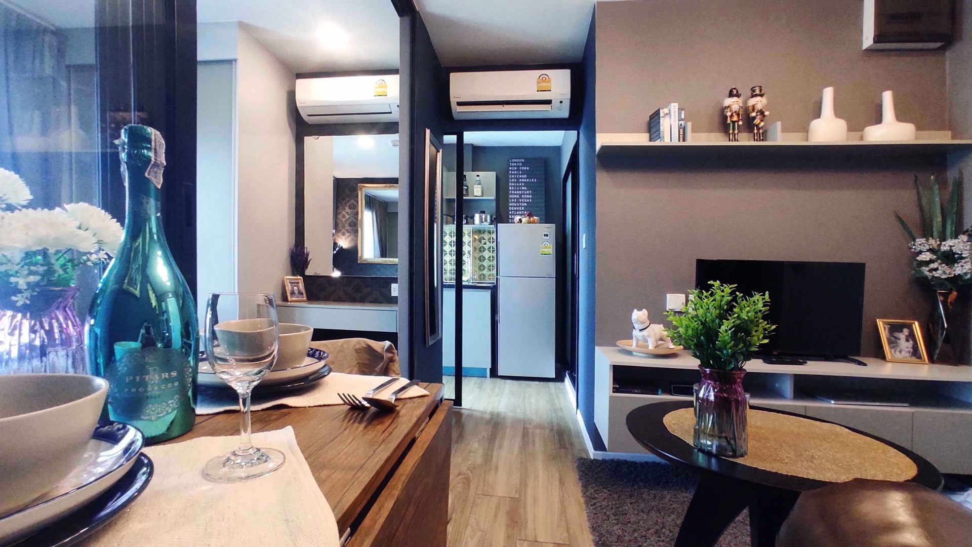 ตกแต่งสไตล์ยุโรป-ให้เช่าคอนโดเคนซิงตัน-แหลงฉบัง-ศรีราชา-แต่งครบ-พร้อมอยู่