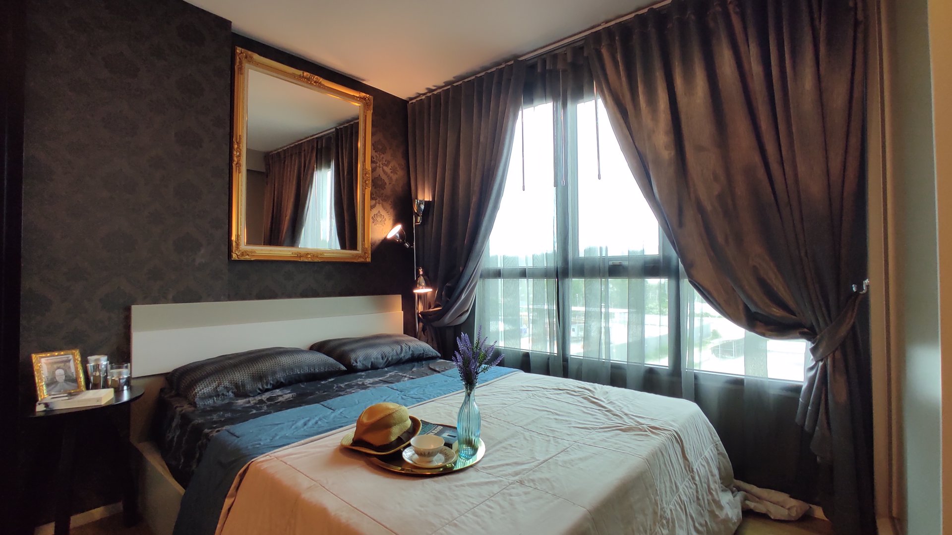 ตกแต่งสไตล์ยุโรป-ให้เช่าคอนโดเคนซิงตัน-แหลงฉบัง-ศรีราชา-แต่งครบ-พร้อมอยู่