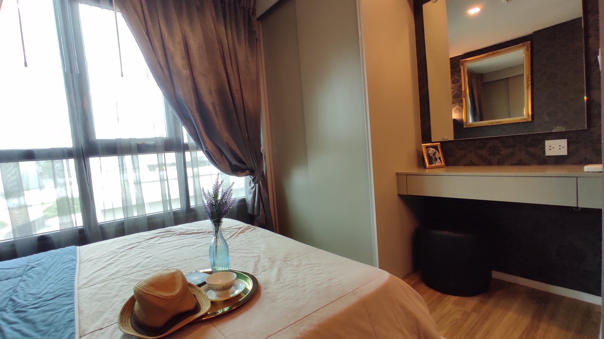 ตกแต่งสไตล์ยุโรป-ให้เช่าคอนโดเคนซิงตัน-แหลงฉบัง-ศรีราชา-แต่งครบ-พร้อมอยู่