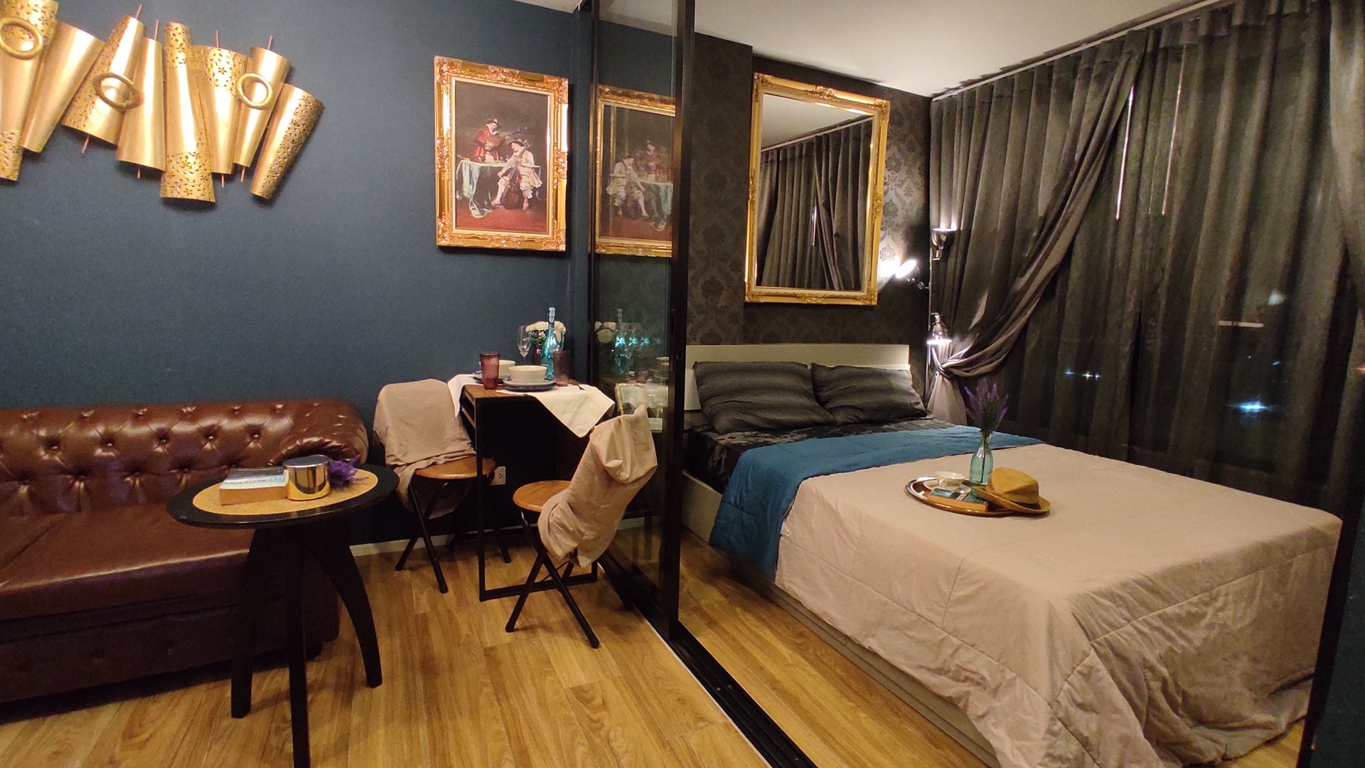 ตกแต่งสไตล์ยุโรป-ให้เช่าคอนโดเคนซิงตัน-แหลงฉบัง-ศรีราชา-แต่งครบ-พร้อมอยู่