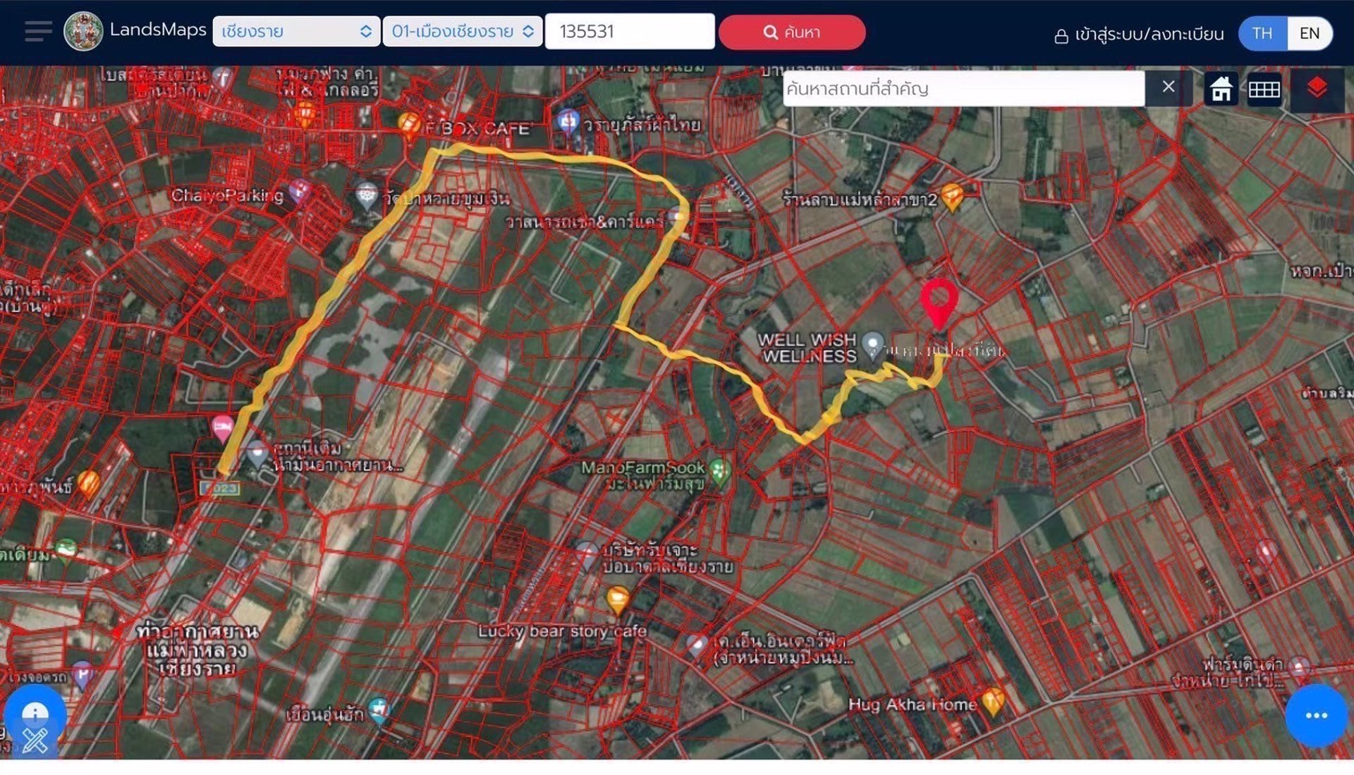 ขายที่ดิน-ทำเลดี-ใกล้สนามบินเชียงราย