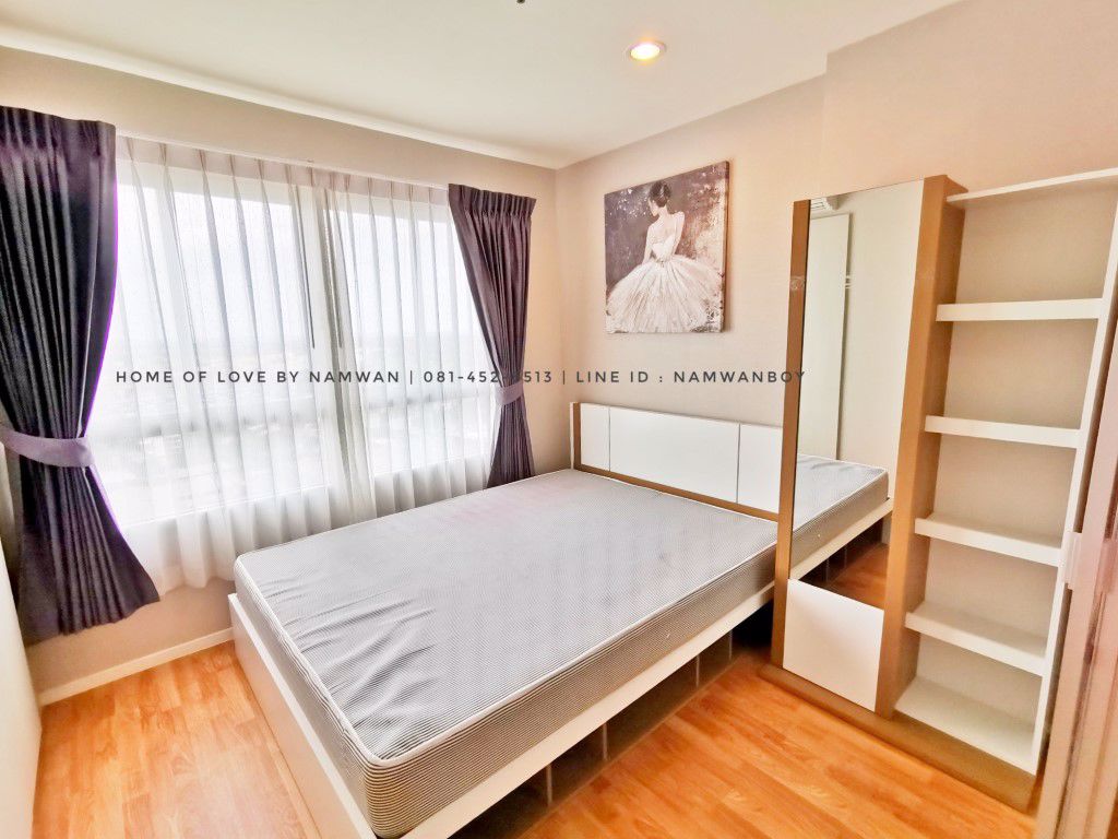 ให้เช่า-ขาย-ลุมพินี-วิลล์-รามคำแหง-60-2-ติดรถไฟฟ้าสายสีส้ม-ตึก-a-ชั้นสูง-ห้อง-26-ตรม-แต่งสวย