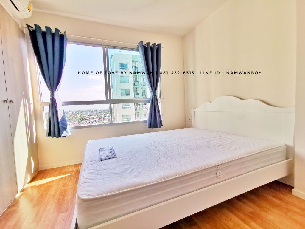 ให้เช่า-ลุมพินี-พาร์ค-นวมินทร์-ศรีบูรพา-ตึก-b2-วิวสระ-26-ตรม-แอร์-2-พร้อมเครื่องซักผ้าส่วนตัว