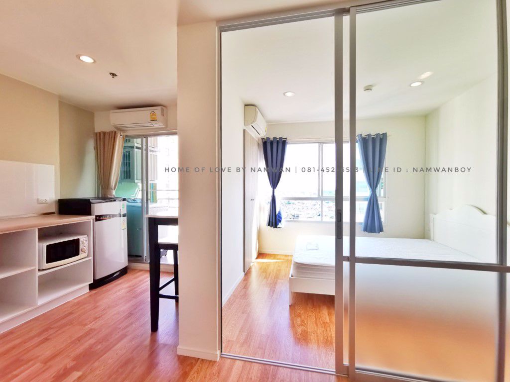 ให้เช่า-ลุมพินี-พาร์ค-นวมินทร์-ศรีบูรพา-ตึก-b2-วิวสระ-26-ตรม-แอร์-2-พร้อมเครื่องซักผ้าส่วนตัว