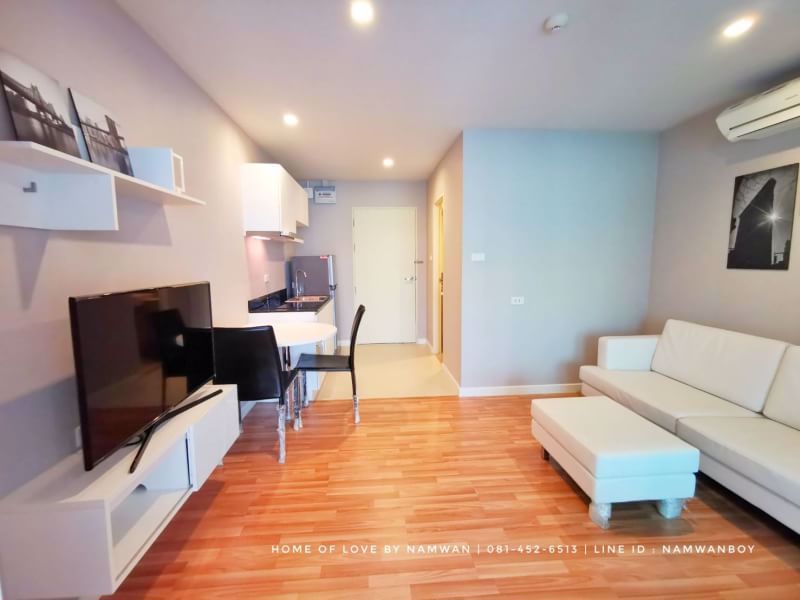 ให้เช่า-วี-คอนโด-เอกมัย-รามอินทรา-แบบ-1-ห้องนอน-พื้นที่-31-ตรม-วิวสวนโครงการ-ห้องสวย