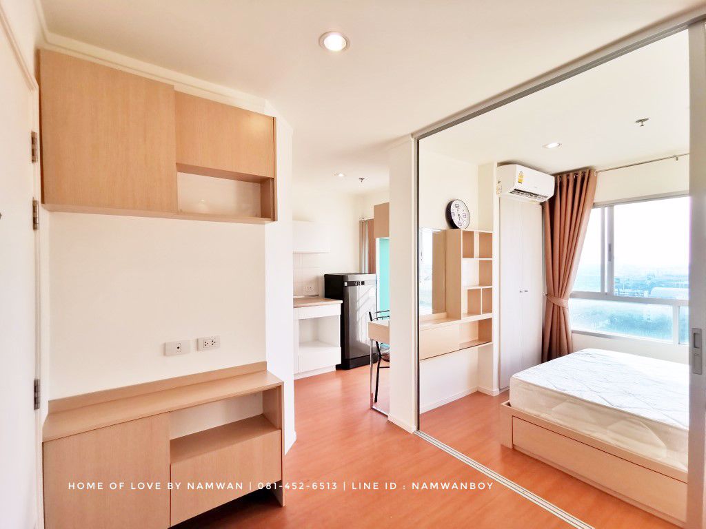 ให้เช่า-ลุมพินี-พาร์ค-รัตนาธิเบศร์-งามวงศ์วาน-เฟอร์-built-in-แต่งสวย-วิวโล่ง-ราคาถูกสุด-td173-