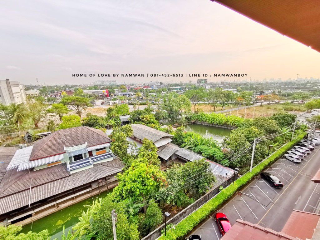 ให้เช่า-บ้านนวธารา-เกษตร-นวมินทร์-คอนโดสไตล์รีสอร์ท-ห้องริมชั้นสูง-แต่งสวย-วิวโล่ง