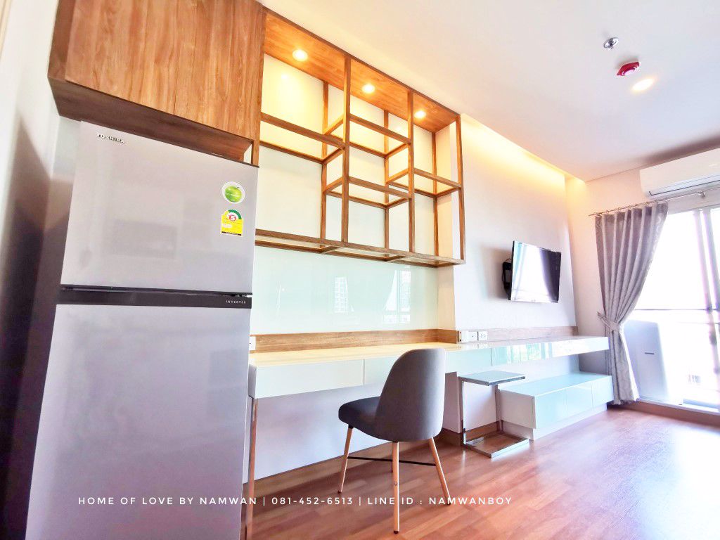 ให้เช่า-ลุมพินี-พาร์ค-วิภาวดี-จตุจักร-ใกล้-bts-หมอชิต-ห้อง-28-ตรม-อยู่ชั้นเดียวกับสระว่ายน้ำ