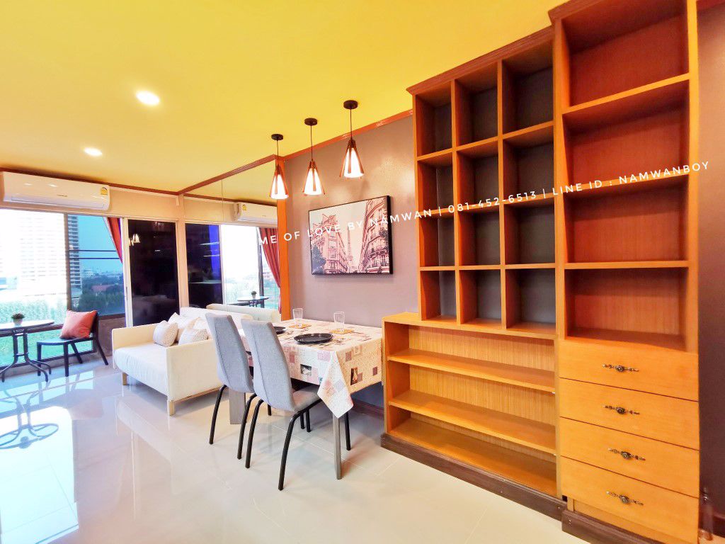 ให้เช่า-ขาย-ดุลิยา-ชาริสม่า-พระราม-9-ใกล้โรงพยาบาลปิยะเวท-ห้องรีโนเวทใหม่เอี่ยม-แต่งสวยอลังดุล