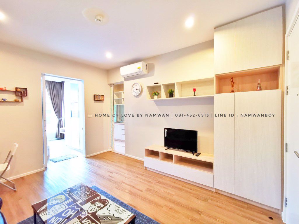 ให้เช่า-happy-condo-ลาดพร้าว-101-ตึก-b-ชั้น-2-ห้องแต่งสวย-ให้ชีวิตคุณมีชีวา-พร้อมเครื่องซักผ้า