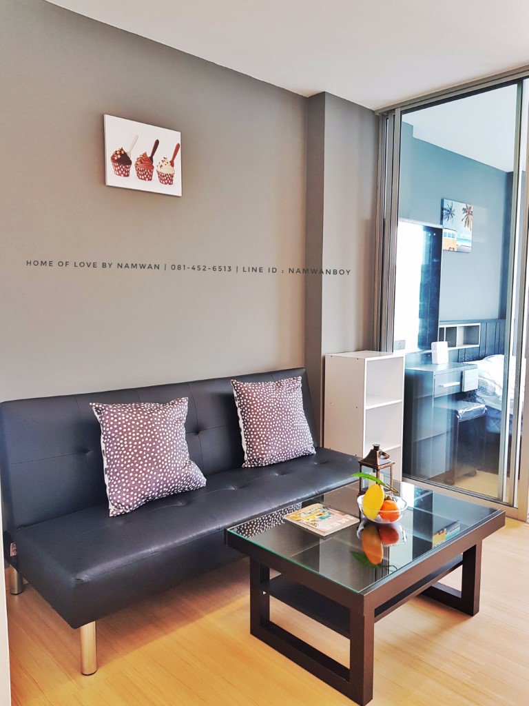 ให้เช่า-เดอะนิช-ไอดี-เสรีไทย-ตึก-b-ชั้น-8-แอร์-2-พร้อมเครื่องซักผ้าส่วนตัว