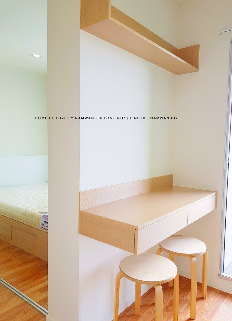 ให้เช่า-ลุมพินี-พาร์ค-นวมินทร์-ศรีบูรพา-ห้อง-225-ตรม-ตึก-d-ชั้นสูง-วิวโล่ง-เฟอร์-built-in