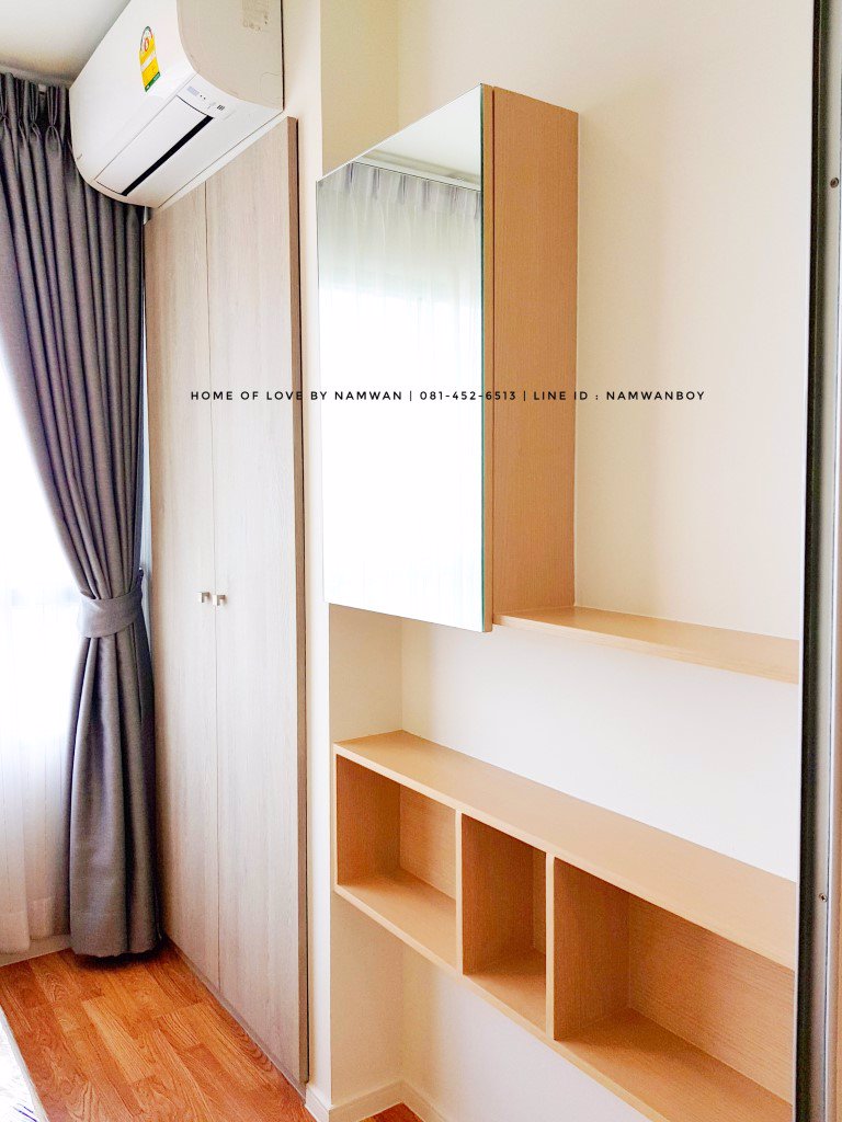 ให้เช่า-ลุมพินี-พาร์ค-นวมินทร์-ศรีบูรพา-ห้อง-225-ตรม-ตึก-d-ชั้นสูง-วิวโล่ง-เฟอร์-built-in