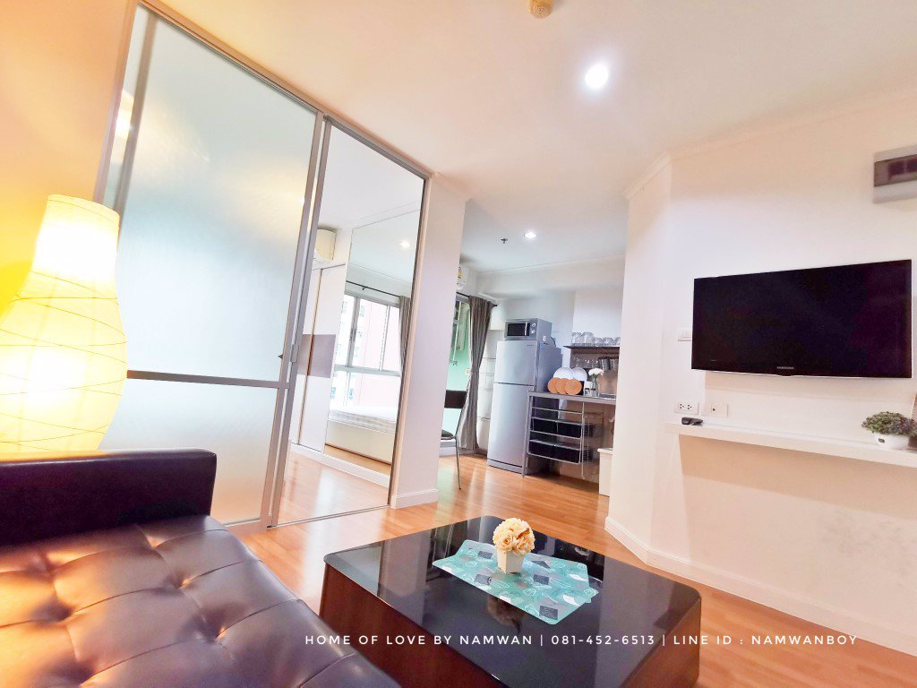 ให้เช่า-ลุมพินี-เพลส-รัชโยธิน-ห้องริม-ชั้นสูง-วิวสระ-เค้าเตอร์ครัวสแตนเลสไม่เหมือนใคร-ห้องสวยมาก