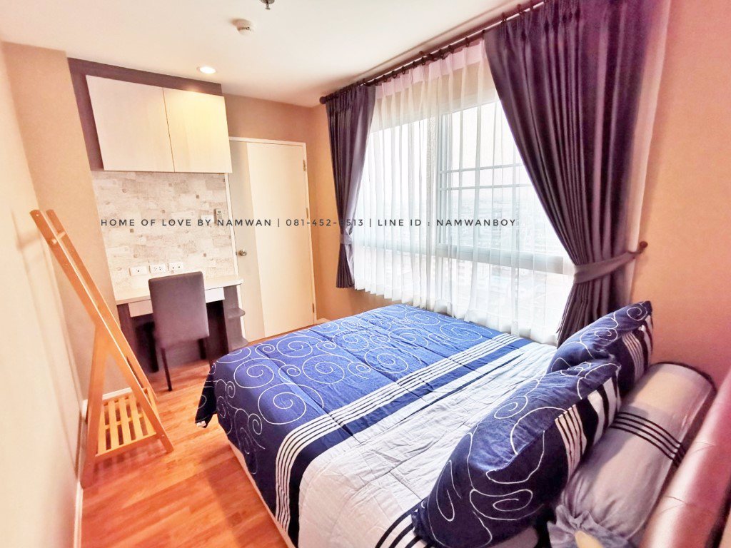 ให้เช่า-ลุมพินี-พาร์ค-นวมินทร์-ศรีบูรพา-2-ห้องนอน-ตึก-b1-ห้องมุม-ชั้นสูง-แต่งสวย-จอดรถได้-2-คัน