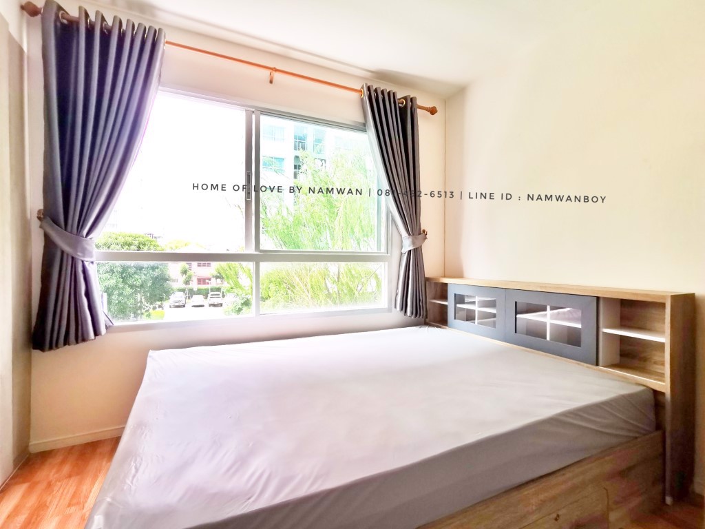 โปรช็อค-ให้เช่า-ลุมพินี-พาร์ค-นวมินทร์-ศรีบูรพา-ห้อง-26-ตรม-ตึก-c1-วิวสวนแบบใกล้ชิด-ห้องสวย