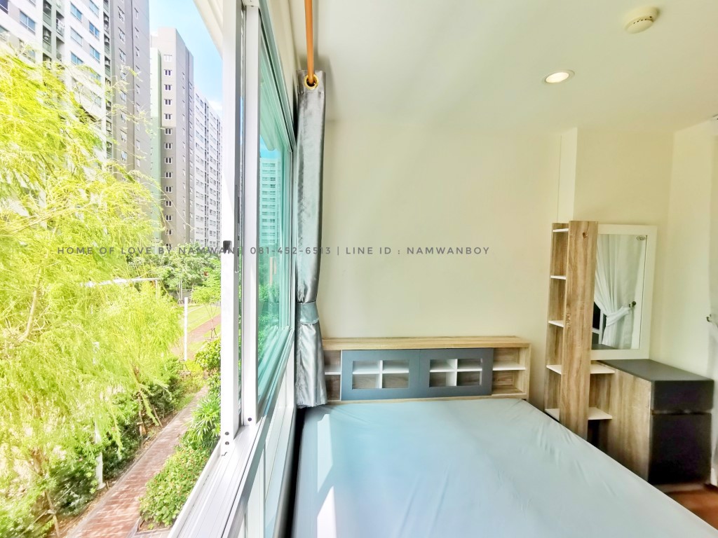 โปรช็อค-ให้เช่า-ลุมพินี-พาร์ค-นวมินทร์-ศรีบูรพา-ห้อง-26-ตรม-ตึก-c1-วิวสวนแบบใกล้ชิด-ห้องสวย
