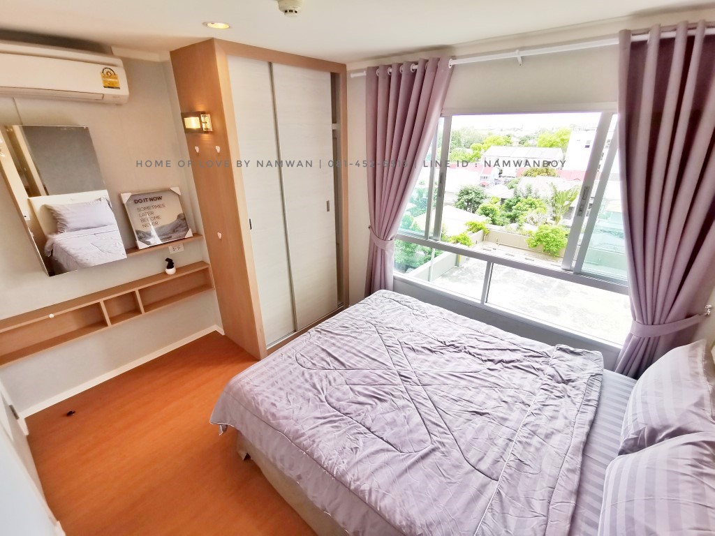 ให้เช่า-ลุมพินี-พาร์ค-รัตนาธิเบศร์-งามวงศ์วาน-ห้องมุม-แปลนพิเศษ-36-ตรม-เฟอร์built-in-สวย