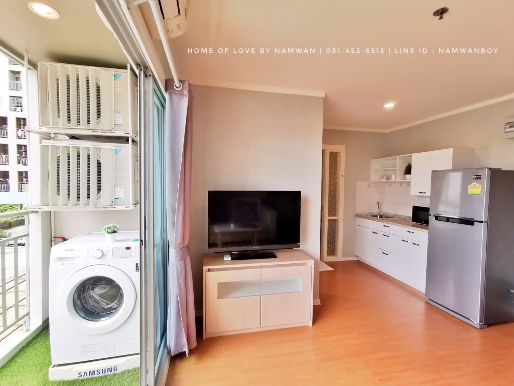 ให้เช่า-ลุมพินี-พาร์ค-รัตนาธิเบศร์-งามวงศ์วาน-ห้องมุม-แปลนพิเศษ-36-ตรม-เฟอร์built-in-สวย