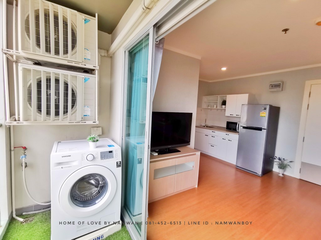 ให้เช่า-ลุมพินี-พาร์ค-รัตนาธิเบศร์-งามวงศ์วาน-ห้องมุม-แปลนพิเศษ-36-ตรม-เฟอร์built-in-สวย